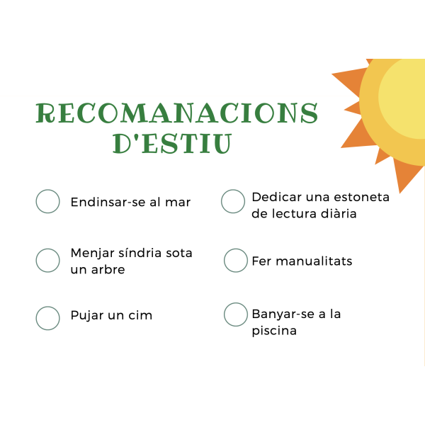 Deures estiu