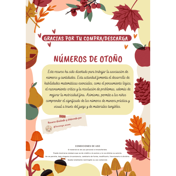 NÚMEROS OTOÑO