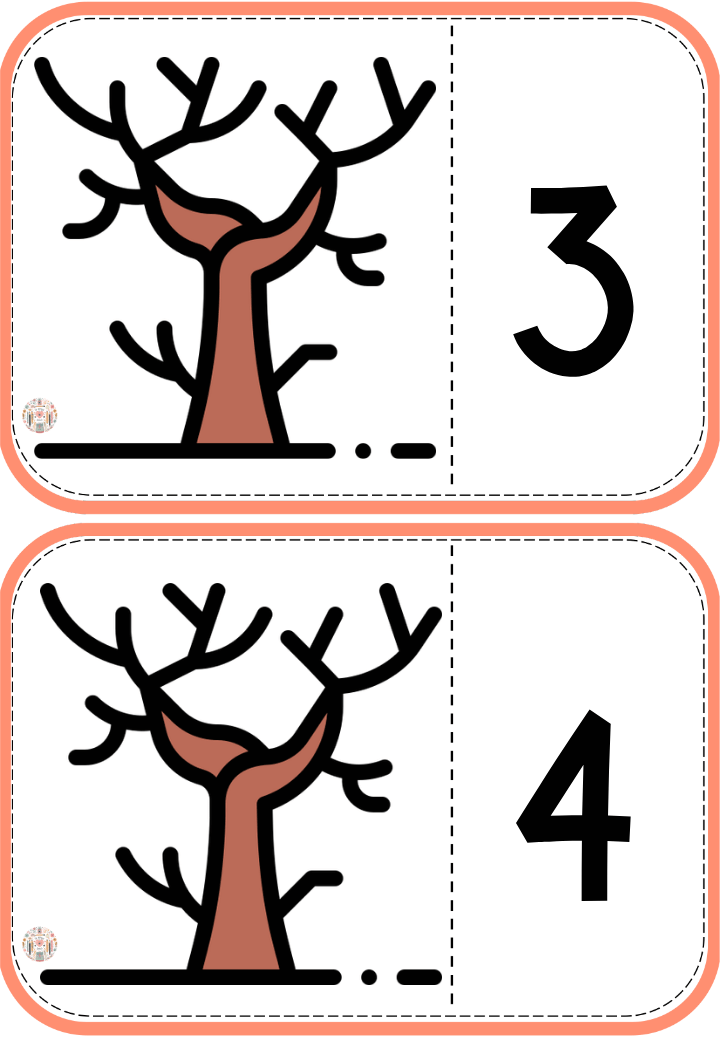 EL ÁRBOL  DE LOS NÚMEROS - OTOÑO