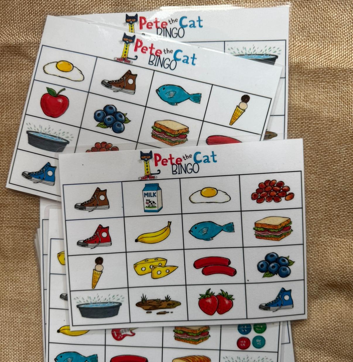 PETE THE CAT, BINGO!