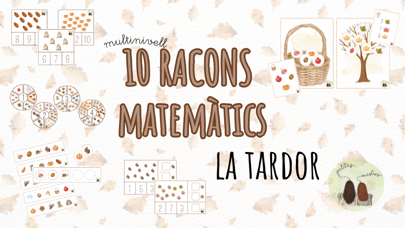 🍂📝 10 raconets matemàtics de la TARDOR