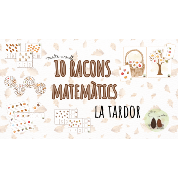 🍂📝 10 raconets matemàtics de la TARDOR