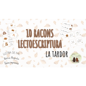 🍂📝 10 raconets de lectoescriptura per treballar la TARDOR