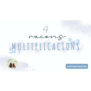 🌱4 Racons de multiplicacions