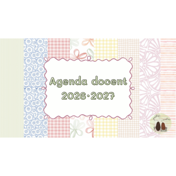 Agenda docent 26/27