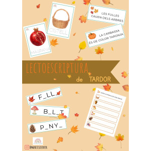 LECTOESCRIPTURA DE TARDOR