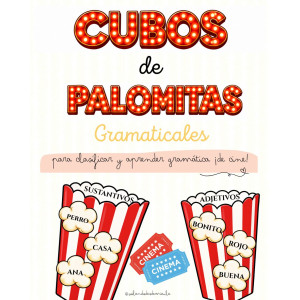 CUBOS de PALOMITAS GRAMATICALES