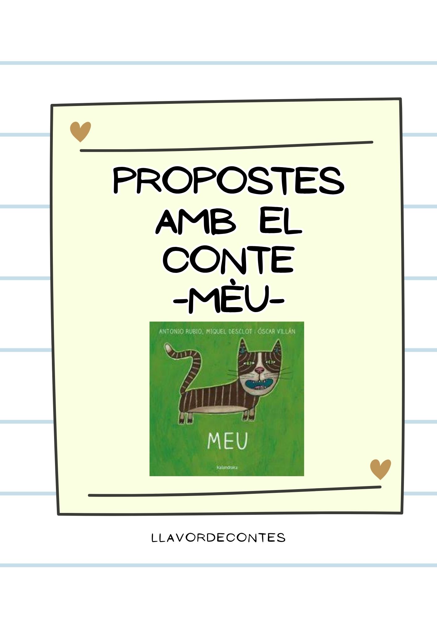 Guia propostes conte Mèu