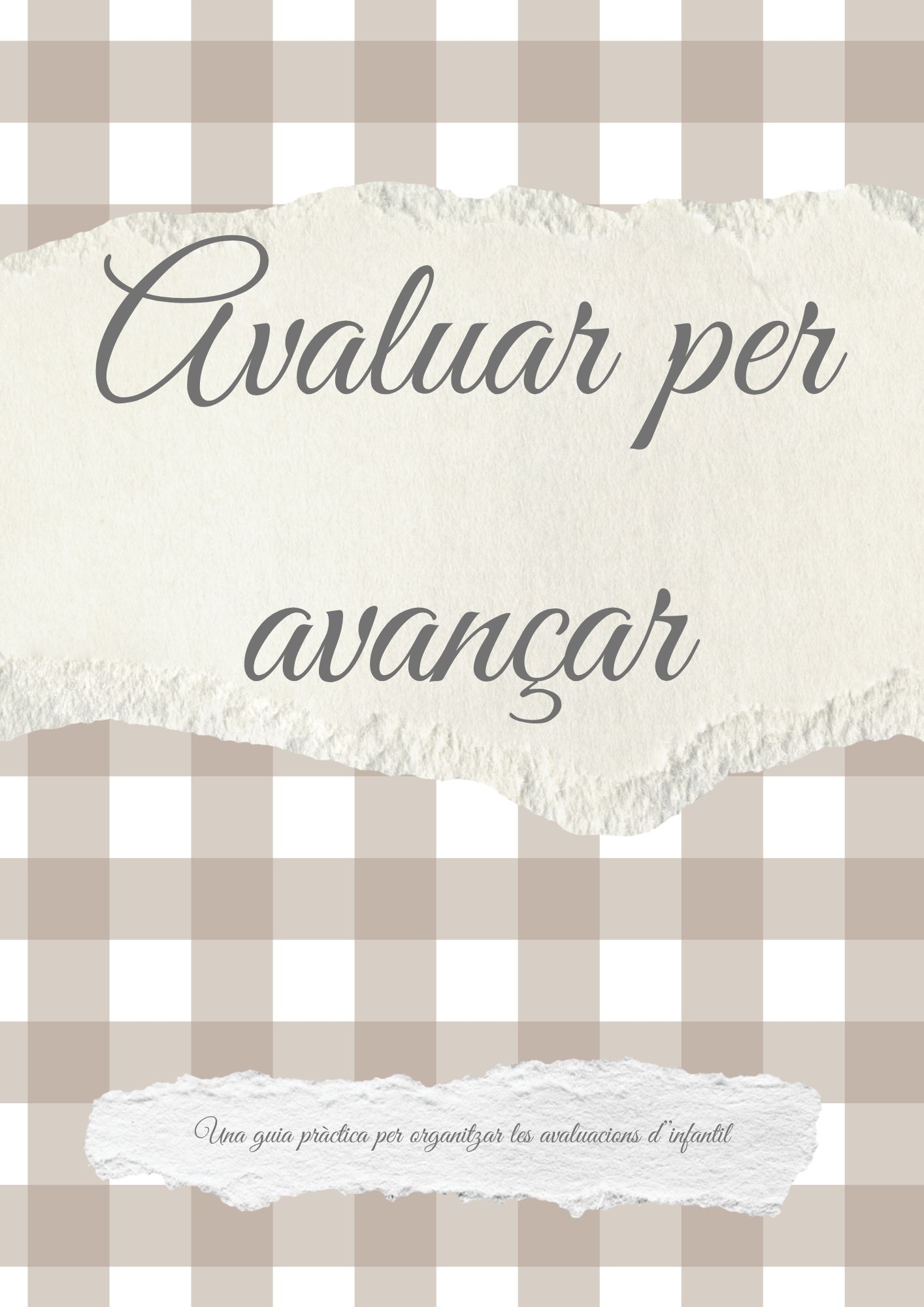 Infantil: Avaluar per avançar