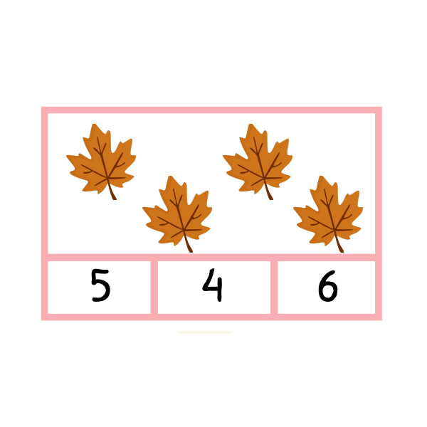 Numeración otoño teacch