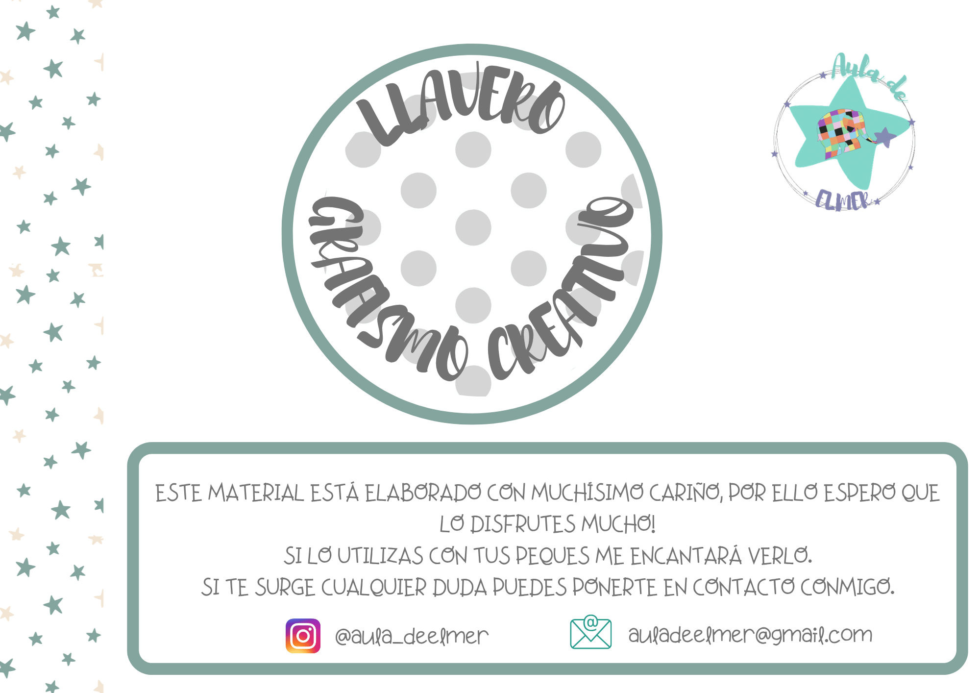 LLAVERO GRAFISMO CREATIVO