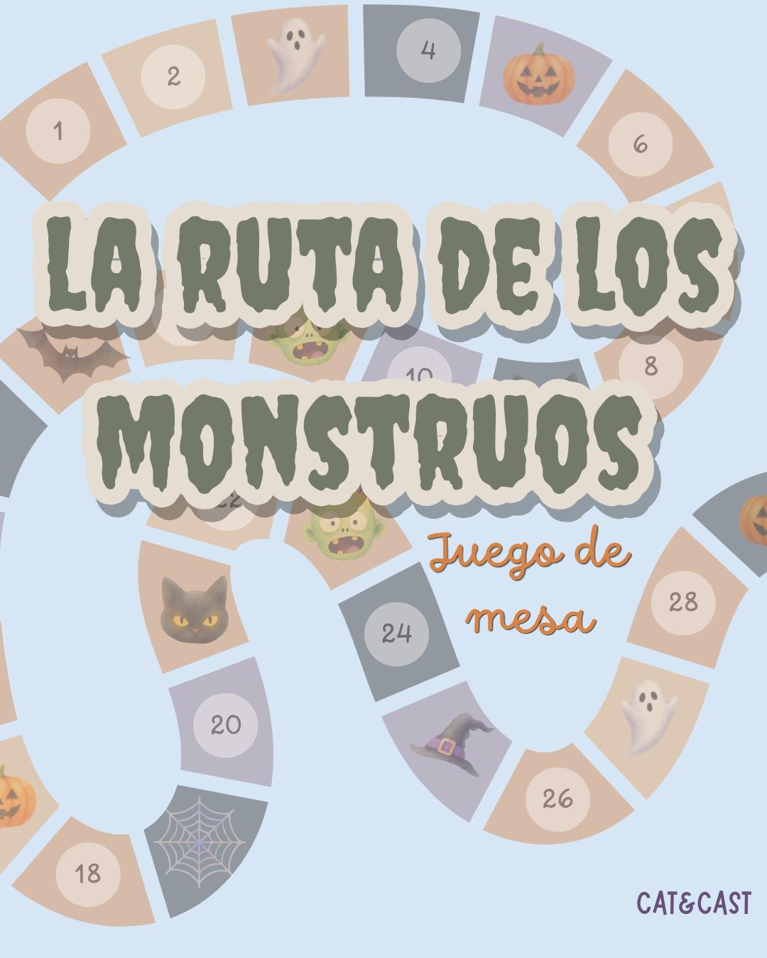 Juego de mesa de Halloween (CAST / CAT)
