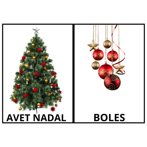 Pack de Nadal: banderoles, vocabulari i bingo nadalenc