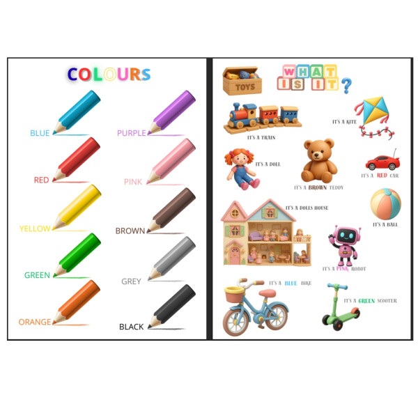 Colours and toys