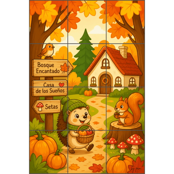 9 Puzzles del otoño